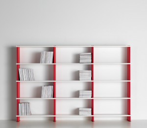 wall bookcase