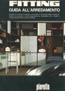 Fitting 1970 guida arredamento componibile